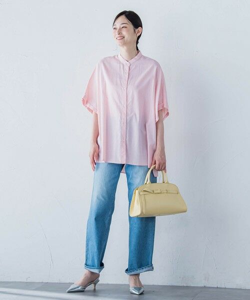 LAUTREAMONT / ロートレアモン シャツ・ブラウス | 【WEB限定】フランスアヤロングブラウス≪手洗い可能≫ | 詳細10