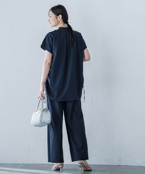 LAUTREAMONT / ロートレアモン シャツ・ブラウス | 【WEB限定】フィルムストライプギャザーブラウス ≪手洗い可能≫ | 詳細5