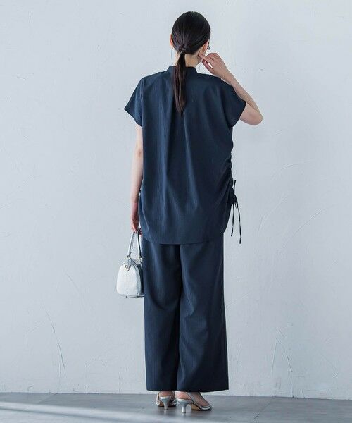 LAUTREAMONT / ロートレアモン シャツ・ブラウス | 【WEB限定】フィルムストライプギャザーブラウス ≪手洗い可能≫ | 詳細6