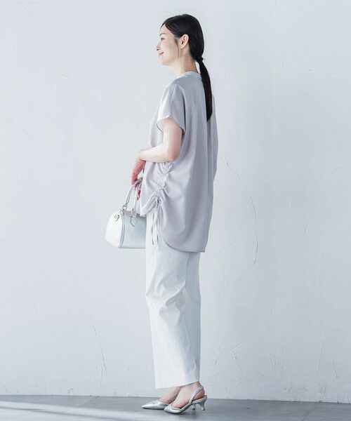 LAUTREAMONT / ロートレアモン シャツ・ブラウス | 【WEB限定】フィルムストライプギャザーブラウス ≪手洗い可能≫ | 詳細11