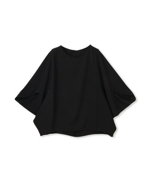 LAUTREAMONT / ロートレアモン シャツ・ブラウス | 【WEB限定】サテンフィールドレープブラウス≪セットアップ対応/洗濯機で洗える≫ | 詳細5