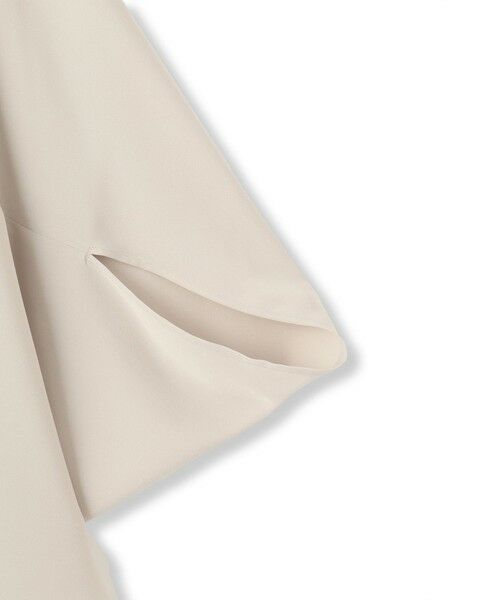 LAUTREAMONT / ロートレアモン シャツ・ブラウス | 【WEB限定】サテンフィールドレープブラウス≪セットアップ対応/洗濯機で洗える≫ | 詳細14
