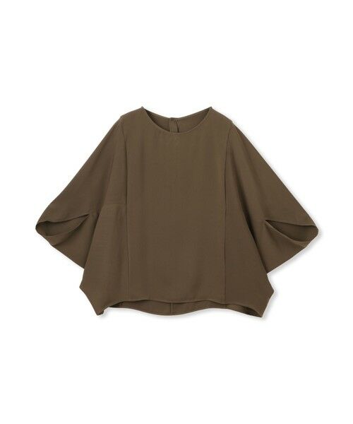 LAUTREAMONT / ロートレアモン シャツ・ブラウス | 【WEB限定】サテンフィールドレープブラウス≪セットアップ対応/洗濯機で洗える≫ | 詳細20