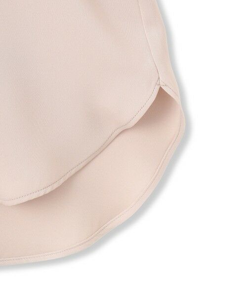 LAUTREAMONT / ロートレアモン シャツ・ブラウス | 【WEB限定】サテンフィールキーネックブラウス≪セットアップ対応/洗濯機で洗える≫ | 詳細15