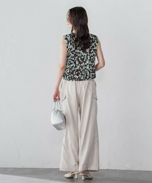 LAUTREAMONT / ロートレアモン シャツ・ブラウス | ツイルプリントブラウス≪洗濯機で洗える≫ | 詳細10