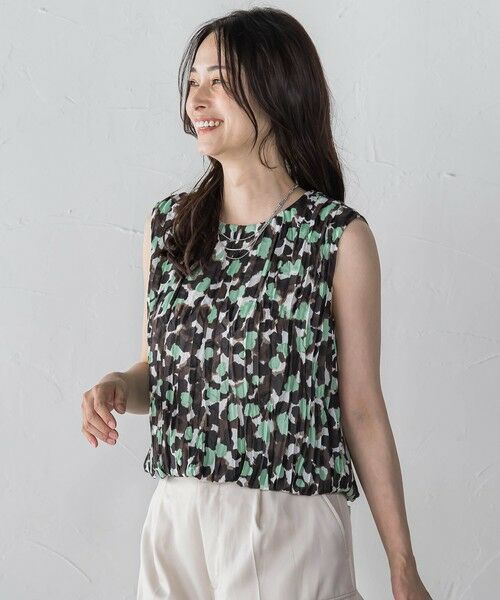 LAUTREAMONT / ロートレアモン シャツ・ブラウス | ツイルプリントブラウス≪洗濯機で洗える≫ | 詳細11