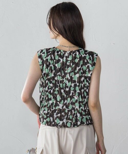 LAUTREAMONT / ロートレアモン シャツ・ブラウス | ツイルプリントブラウス≪洗濯機で洗える≫ | 詳細15