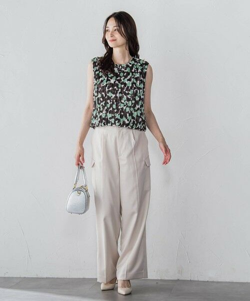 LAUTREAMONT / ロートレアモン シャツ・ブラウス | ツイルプリントブラウス≪洗濯機で洗える≫ | 詳細7