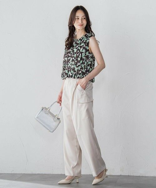 LAUTREAMONT / ロートレアモン シャツ・ブラウス | ツイルプリントブラウス≪洗濯機で洗える≫ | 詳細9