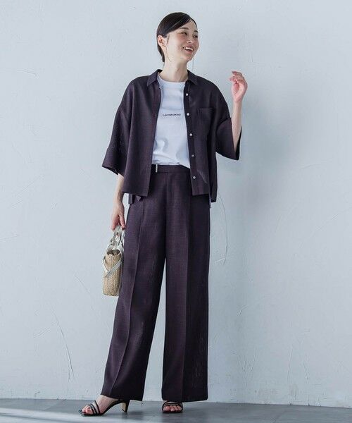 LAUTREAMONT / ロートレアモン シャツ・ブラウス | エアブリーズクロップドシャツ≪洗濯機で洗える≫ | 詳細7