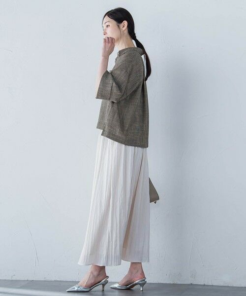 LAUTREAMONT / ロートレアモン シャツ・ブラウス | エアブリーズクロップドシャツ≪洗濯機で洗える≫ | 詳細13