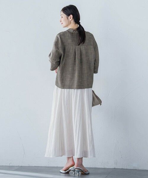 LAUTREAMONT / ロートレアモン シャツ・ブラウス | エアブリーズクロップドシャツ≪洗濯機で洗える≫ | 詳細14