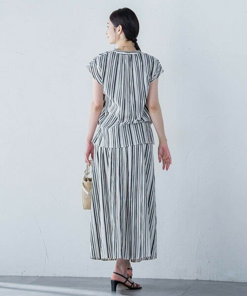 LAUTREAMONT / ロートレアモン シャツ・ブラウス | ワッシャーストライプブラウス≪手洗い可能≫ | 詳細6