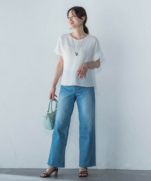 LAUTREAMONT / ロートレアモン シャツ・ブラウス | エアブリーズTブラウス≪手洗い可能≫ | 詳細10