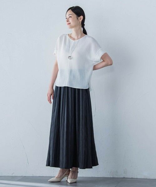 LAUTREAMONT / ロートレアモン シャツ・ブラウス | エアブリーズTブラウス≪手洗い可能≫ | 詳細2