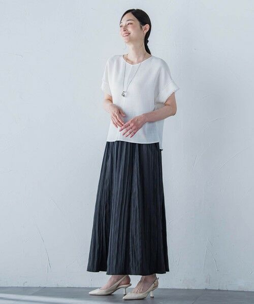 LAUTREAMONT / ロートレアモン シャツ・ブラウス | エアブリーズTブラウス≪手洗い可能≫ | 詳細5