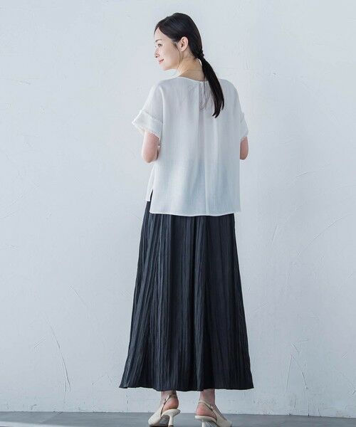 LAUTREAMONT / ロートレアモン シャツ・ブラウス | エアブリーズTブラウス≪手洗い可能≫ | 詳細7