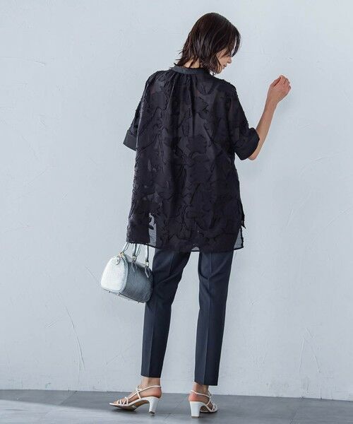 LAUTREAMONT / ロートレアモン シャツ・ブラウス | シアージャガードブラウス≪手洗い可能≫ | 詳細11