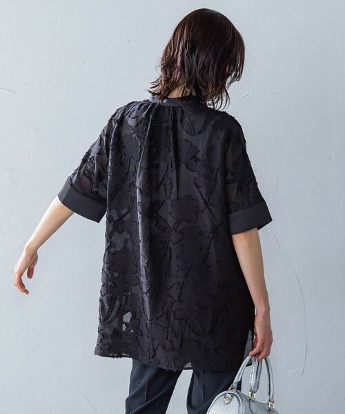 LAUTREAMONT / ロートレアモン シャツ・ブラウス | シアージャガードブラウス≪手洗い可能≫ | 詳細8