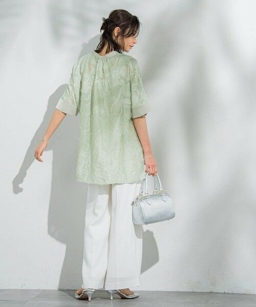 LAUTREAMONT / ロートレアモン シャツ・ブラウス | シアージャガードブラウス≪手洗い可能≫ | 詳細16