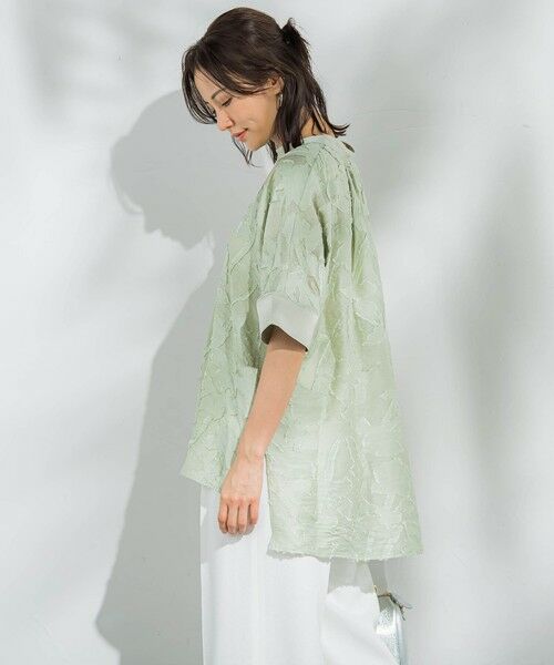 LAUTREAMONT / ロートレアモン シャツ・ブラウス | シアージャガードブラウス≪手洗い可能≫ | 詳細12