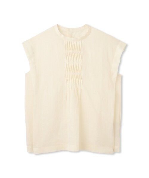 LAUTREAMONT / ロートレアモン シャツ・ブラウス | シアーリネンピンタックブラウス | 詳細5