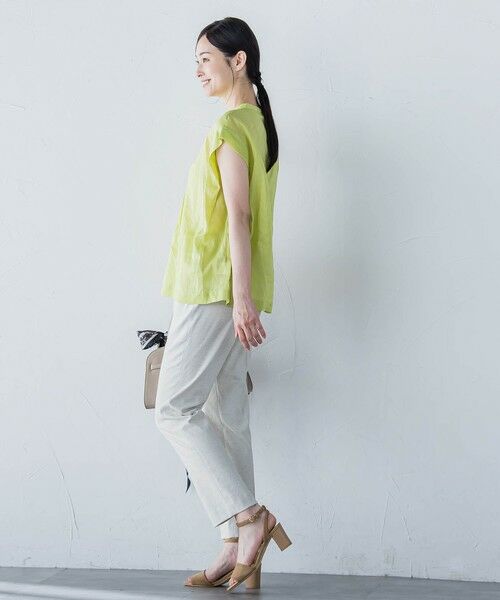 LAUTREAMONT / ロートレアモン シャツ・ブラウス | シアーリネンピンタックブラウス | 詳細9