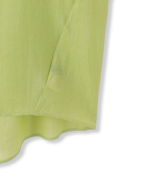 LAUTREAMONT / ロートレアモン シャツ・ブラウス | シアーリネンVネックブラウス≪手洗い可能≫ | 詳細15