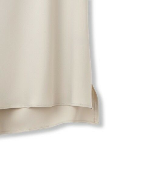 LAUTREAMONT / ロートレアモン シャツ・ブラウス | ドレープネックサテンブラウス≪手洗い可能≫ | 詳細7