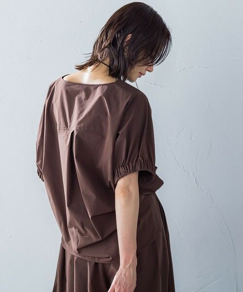 LAUTREAMONT / ロートレアモン シャツ・ブラウス | 【晴れ軽】撥水UVキーネックブラウス≪UV/接触冷感/撥水性/洗濯機で洗える≫ | 詳細17