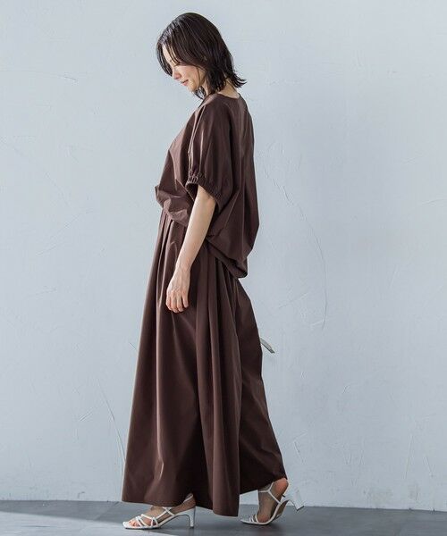 LAUTREAMONT / ロートレアモン シャツ・ブラウス | 【晴れ軽】撥水UVキーネックブラウス≪UV/接触冷感/撥水性/洗濯機で洗える≫ | 詳細18