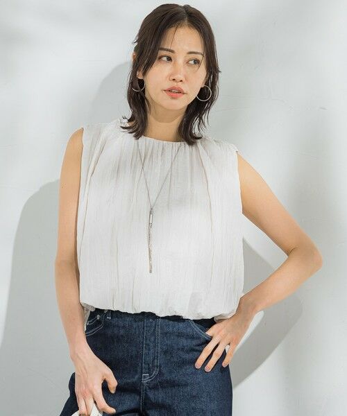 LAUTREAMONT / ロートレアモン シャツ・ブラウス | リンクルリッドブラウス≪洗濯機で洗える≫ | 詳細2