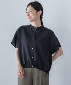 LAUTREAMONT / ロートレアモン シャツ・ブラウス | シアードロストフレンチスリーブシャツ≪洗濯機で洗える≫