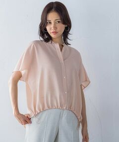 LAUTREAMONT / ロートレアモン シャツ・ブラウス | シアードロストフレンチスリーブシャツ≪洗濯機で洗える≫