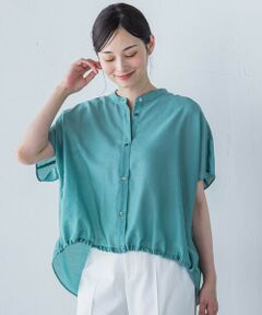 LAUTREAMONT / ロートレアモン シャツ・ブラウス | シアードロストフレンチスリーブシャツ≪洗濯機で洗える≫