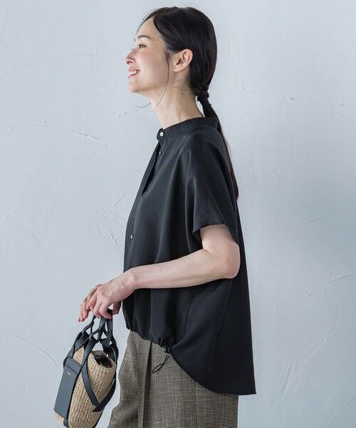 LAUTREAMONT / ロートレアモン シャツ・ブラウス | シアードロストフレンチスリーブシャツ≪洗濯機で洗える≫ | 詳細1