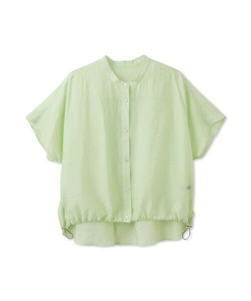 LAUTREAMONT / ロートレアモン シャツ・ブラウス | シアードロストフレンチスリーブシャツ≪洗濯機で洗える≫ | 詳細15