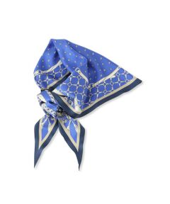 LAUTREAMONT / ロートレアモン マフラー・ショール・スヌード・ストール | アヒル柄ひし形スカーフ