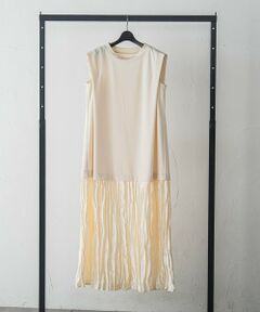 LAUTREAMONT / ロートレアモン ロング・マキシ丈ワンピース | 【WEB限定】グリッタープリーツドッキングワンピース≪手洗い可能≫