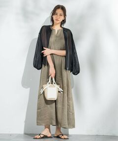 LAUTREAMONT / ロートレアモン ロング・マキシ丈ワンピース | 【WEB限定】ラミーノースリーブワンピース≪洗濯機で洗える≫