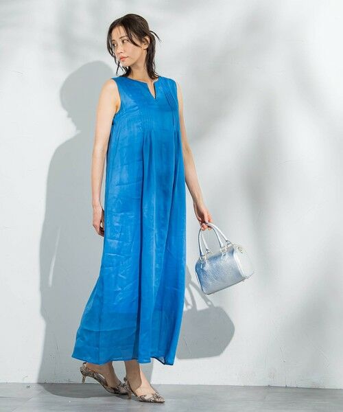 LAUTREAMONT / ロートレアモン ロング・マキシ丈ワンピース | 【WEB限定】ラミーノースリーブワンピース≪洗濯機で洗える≫ | 詳細22