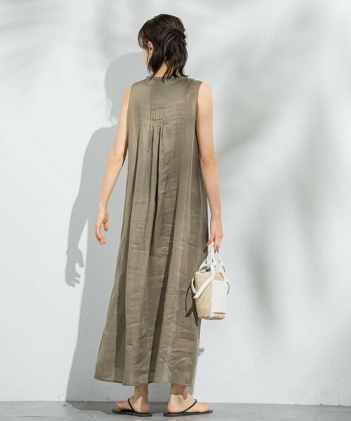 LAUTREAMONT / ロートレアモン ロング・マキシ丈ワンピース | 【WEB限定】ラミーノースリーブワンピース≪洗濯機で洗える≫ | 詳細26