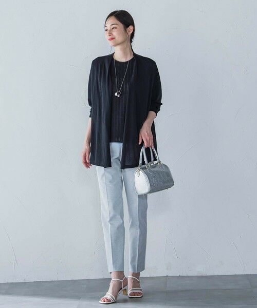 LAUTREAMONT / ロートレアモン キャミソール・チューブトップ | 綿麻ラッセルノースリーブカットソー≪手洗い可能≫ | 詳細8