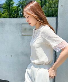 LAUTREAMONT / ロートレアモン カットソー | 【WEB限定】シアースリーブサーマルカットソー ≪手洗い可能≫