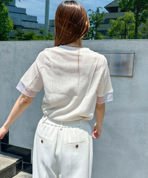 LAUTREAMONT / ロートレアモン カットソー | 【WEB限定】シアースリーブサーマルカットソー ≪手洗い可能≫ | 詳細2