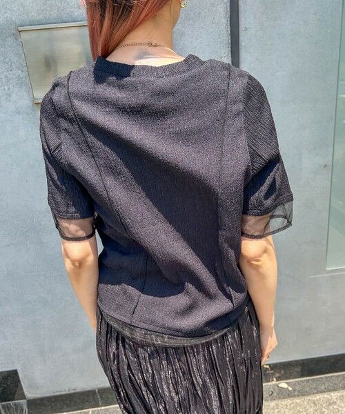 LAUTREAMONT / ロートレアモン カットソー | 【WEB限定】シアースリーブサーマルカットソー ≪手洗い可能≫ | 詳細7