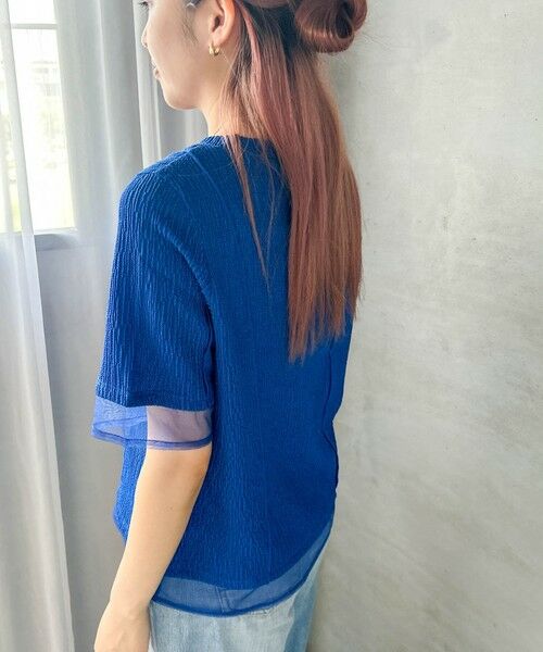 LAUTREAMONT / ロートレアモン カットソー | 【WEB限定】シアースリーブサーマルカットソー ≪手洗い可能≫ | 詳細9