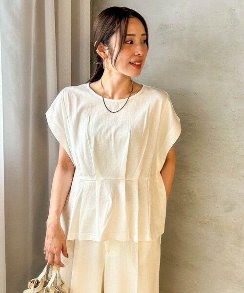 LAUTREAMONT / ロートレアモン カットソー | 【WEB限定】ライトドライペプラムカットソー | 詳細1