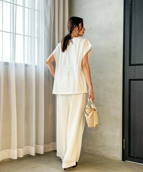 LAUTREAMONT / ロートレアモン カットソー | 【WEB限定】ライトドライペプラムカットソー | 詳細4