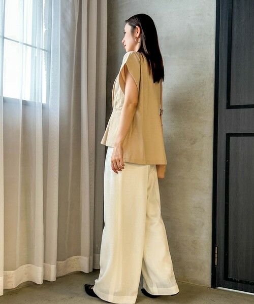 LAUTREAMONT / ロートレアモン カットソー | 【WEB限定】ライトドライペプラムカットソー | 詳細13